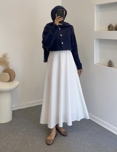 8532 tüylü hırka - Lacivert 2