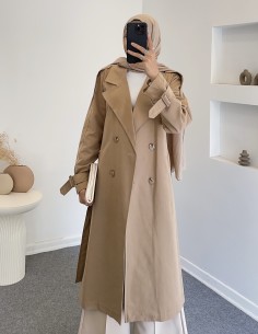 2209 trençkot - bej 2