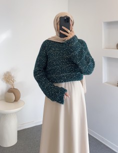 A1004 bisiklet yaka kazak -...