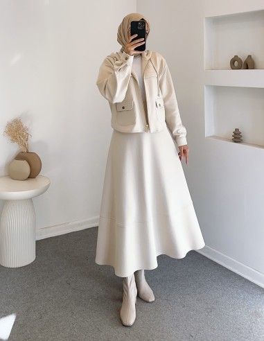 2839 scuba takım - Krem