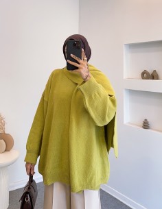25811 atkılı kazak - yeşil