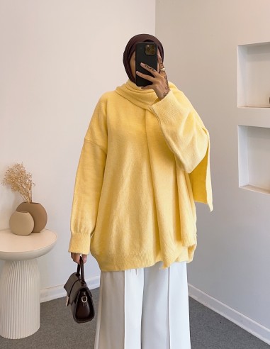 25811 atkılı kazak - Sarı