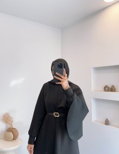 6925 omuzdan şallı elbise... 2