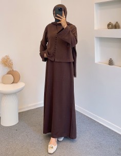 26004 hırkalı elbise -...