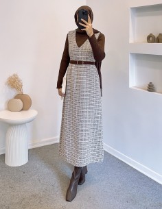 61091Tüvit jile - kahverengi