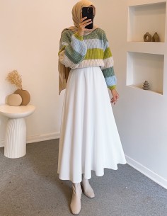 E172 renkli pofuduk kazak... 2