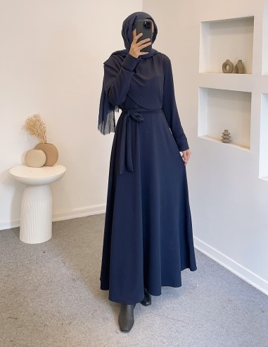 2118 oysho elbise - lacivert