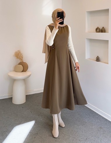 2313 bel detay jile - yeşil