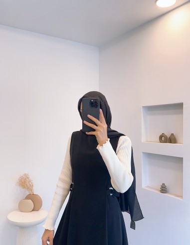 2313 bel detay jile - Siyah