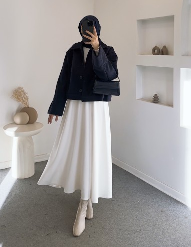 25086 Kısa kaban - lacivert