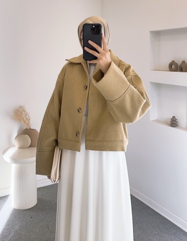 25086 Kısa kaban - Yeşil