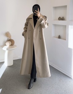 1968 uzun kaşe kaban - vizon