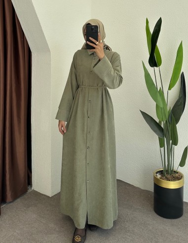 209 gömlek elbise - mint