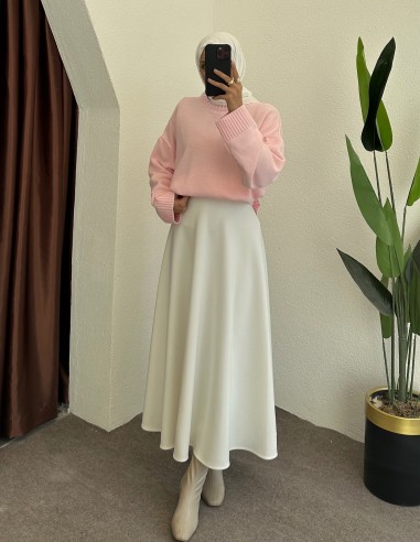 D30056 triko kazak - Pembe