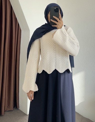 711 örme kazak - taş