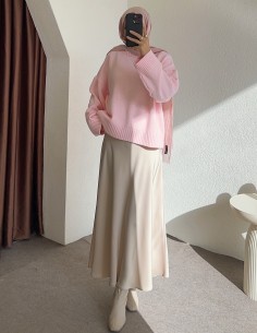 447 saten etek - taş