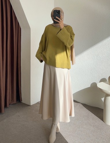 447 saten etek - taş