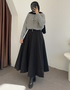 D30015 Çan etek - Siyah 2