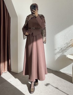 523 sweat takım - kahverengi