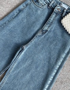 845 geniş kot pantolon -... 2