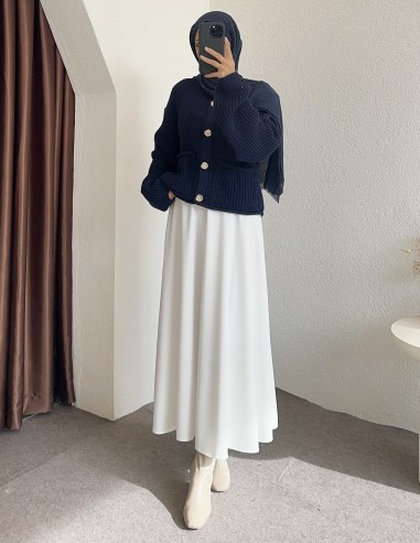 8848 cepli hırka - lacivert