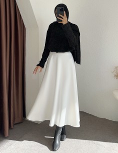 E-293 simli kazak -Siyah