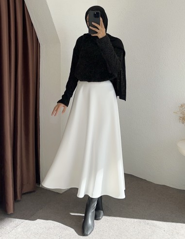 E-293 simli kazak -Siyah