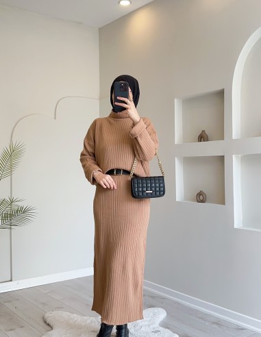 10271 Fitilli Triko Etek Takım Balköpüğü