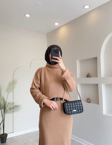 10271 Fitilli Triko Etek Takım Balköpüğü