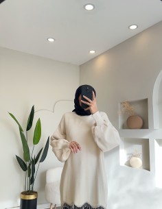 230800 eteği taşlı triko...