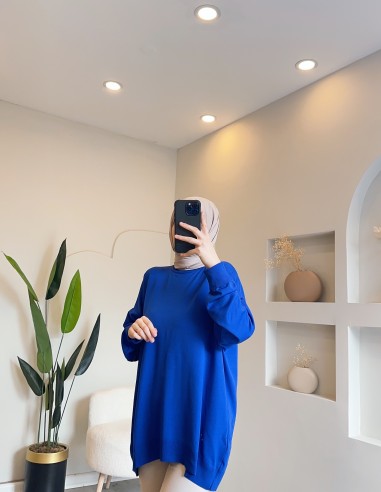 40408 triko tunik - lacivert