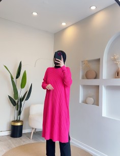 40726 fitilli tunik - pembe 2