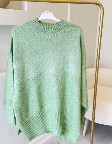 51701 düz tunik - Yeşil