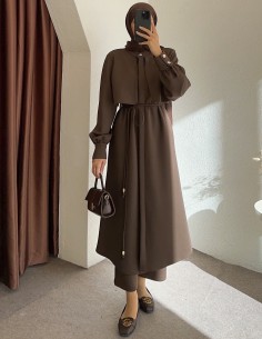 8547 scuba takım - kahverengi