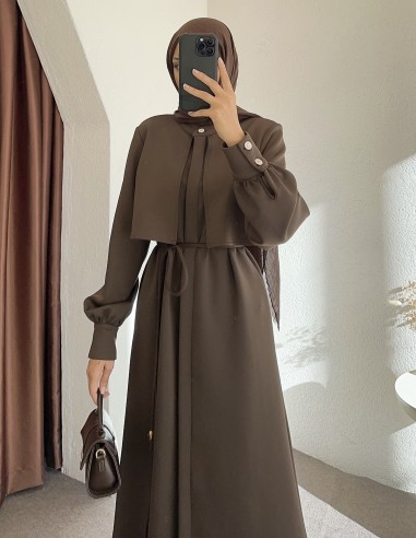 8547 scuba takım - kahverengi