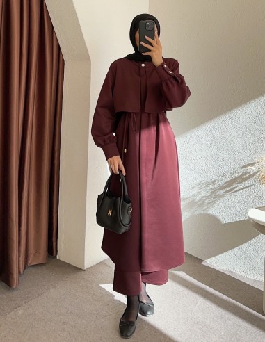 8547 scuba takım - Bordo