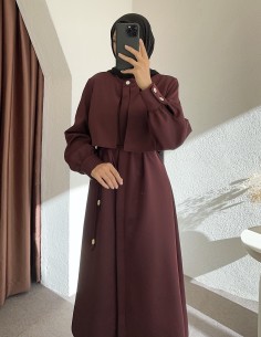 8547 scuba takım - Bordo 2