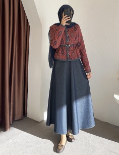 5356 violevin takım - bordo