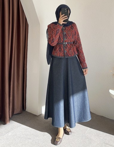 5356 violevin takım - bordo