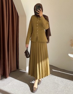 1409 etekli triko takım -...