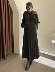 1409 etekli triko takım -... 2