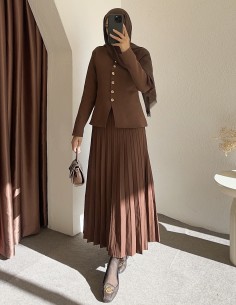 1409 etekli triko takım -...