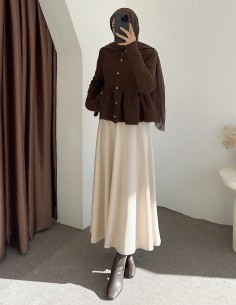 D30037 fırfırlı hırka... 2