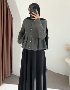 D30037 fırfırlı hırka  -...