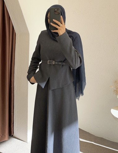 5347 violevin etek takım -lacivert