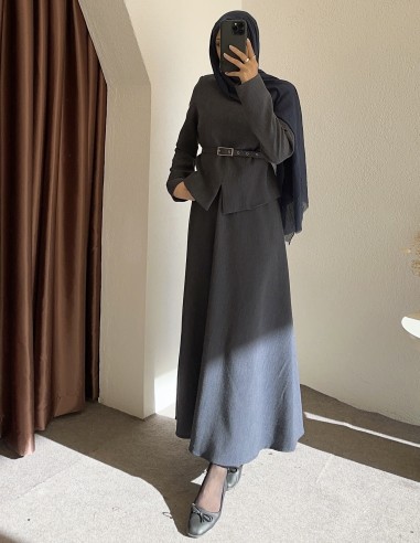 5347 violevin etek takım -lacivert