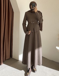 5347 violevin etek takım -...