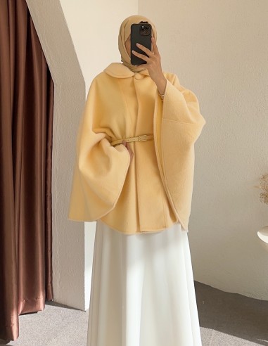 6911 sarah kaşe Panço - sarı