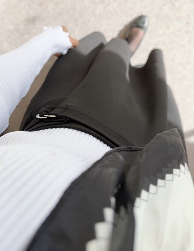 403 anvelop kloş etek - Siyah