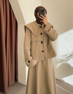 21151 trenç takım -vizon 2